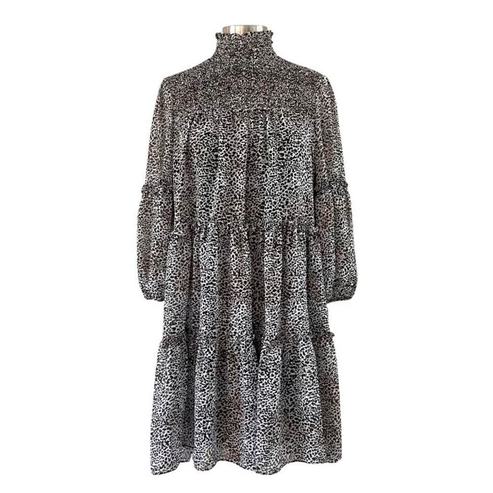 JUST… TAYLOR | Animal Print Dress